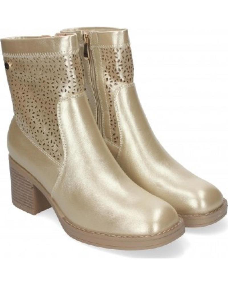 BOTAS DE MUJER SPORT3PUNTO0 VR001 DORADAS CON TACÓN VARIOS COLORES