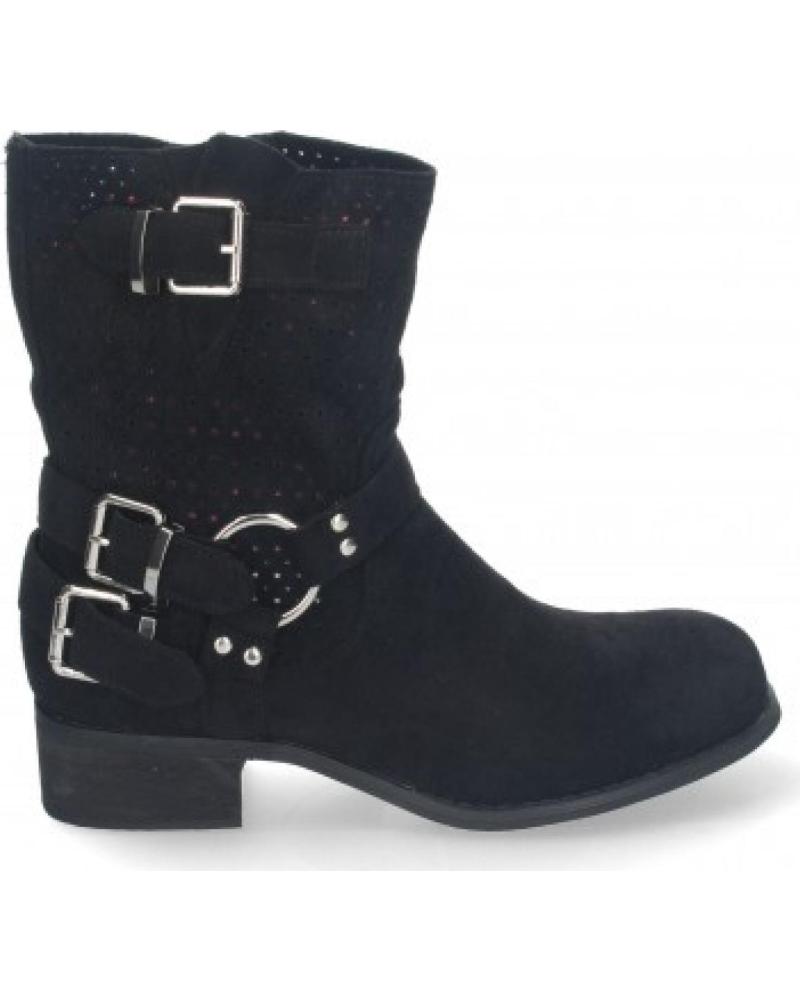 BOTAS DE MUJER SPORT3PUNTO0 L1002 CON HEBILLAS Y TACHUELAS VARIOS COLORES