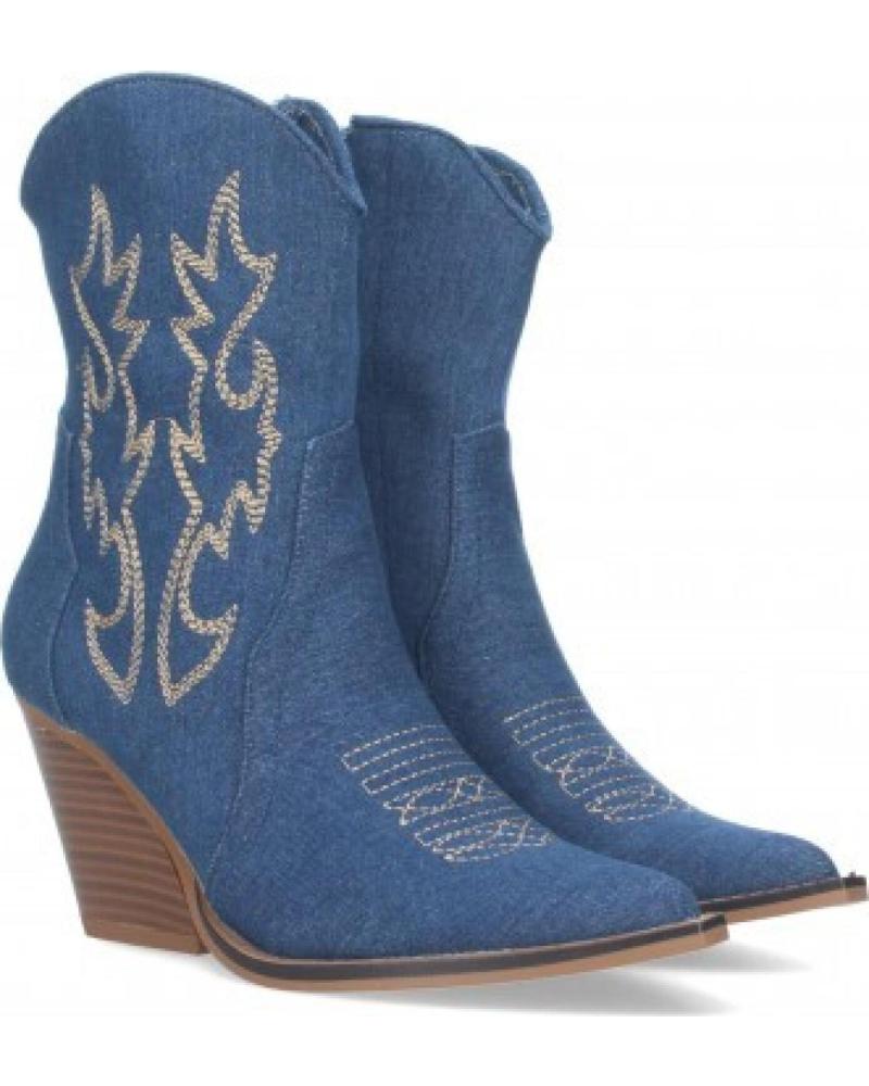 BOTAS COWBOY SPORT3PUNTO0 CON CUÑA Y BORDADOS VARIOS COLORES