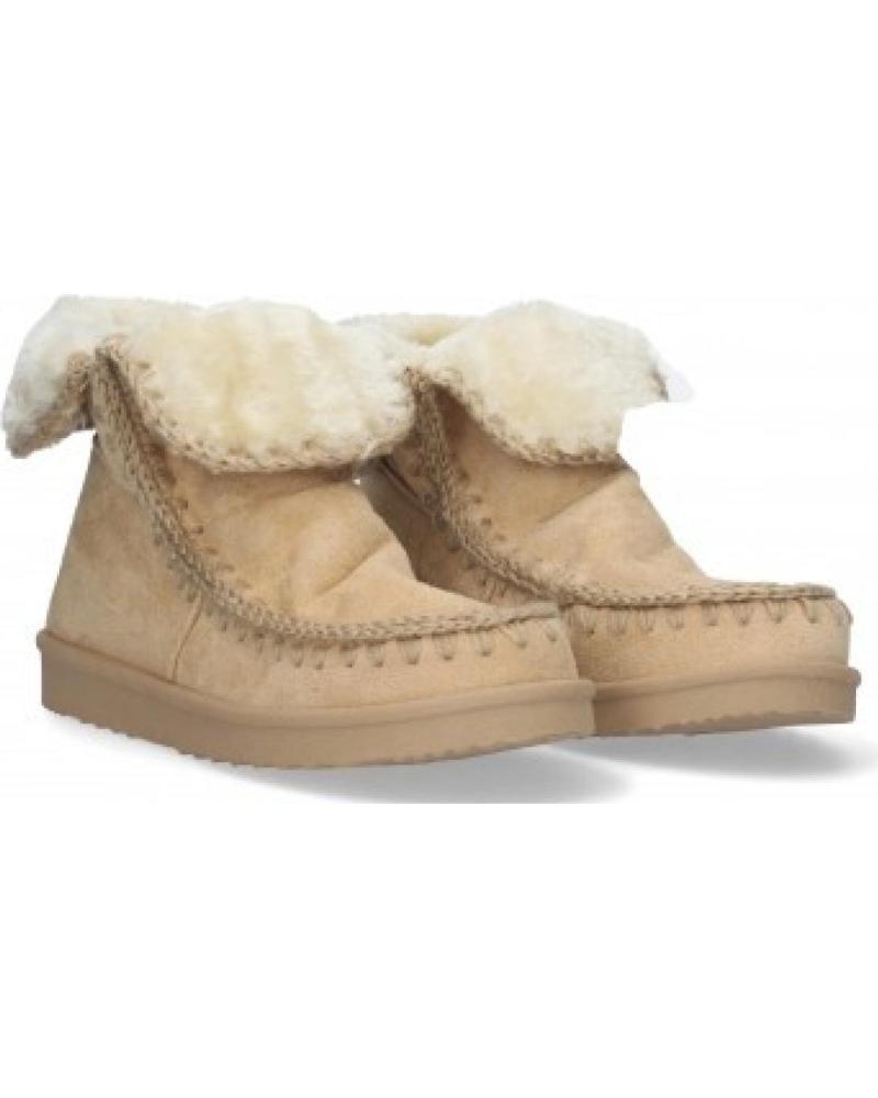 BOTAS MUJER SPORT3PUNTO0 LHD-881A PIEL SUAVE CON BORREGO VARIOS COLORES