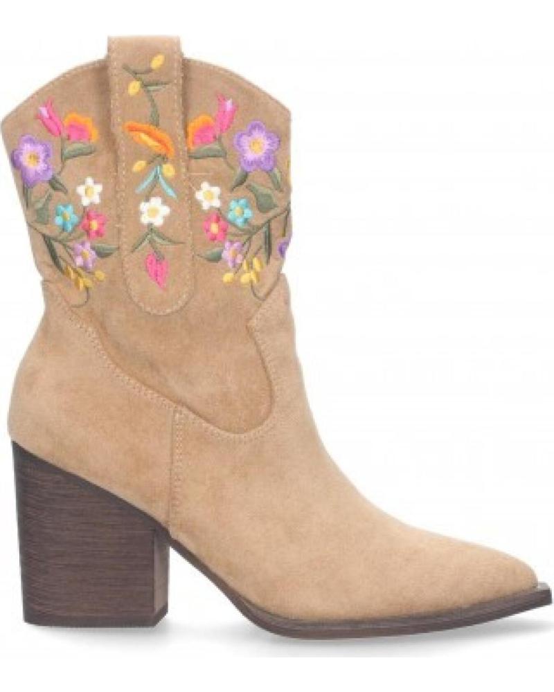 BOTAS COWBOY MUJER SPORT3PUNTO0 CON BORDADO FLORAL (A-2444) VARIOS COLORES
