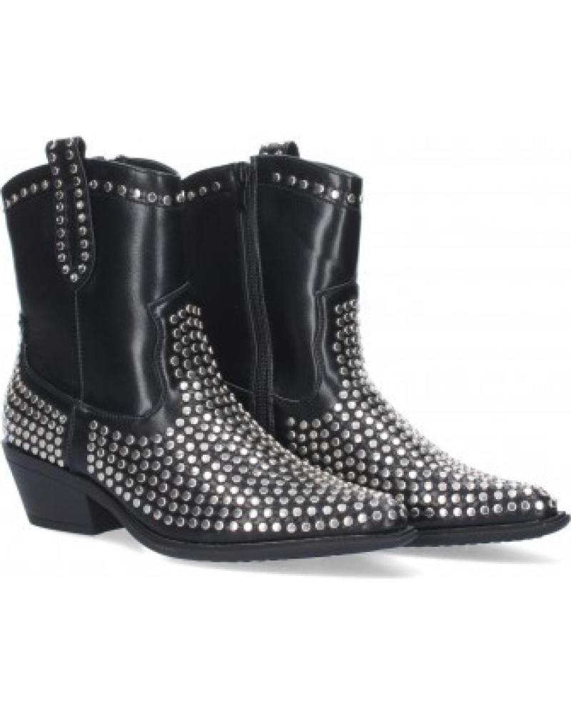 BOTAS MUJER SPORT3PUNTO0 9367 TACHUELAS WESTERN NEGRO VARIOS COLORES