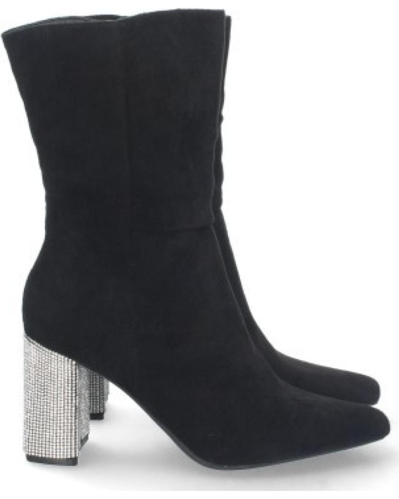 BOTAS SPORT3PUNTO0 2Z-2102 CON TACÓN DE BLOQUE Y CAÑA AJUSTADA VARIOS COLORES