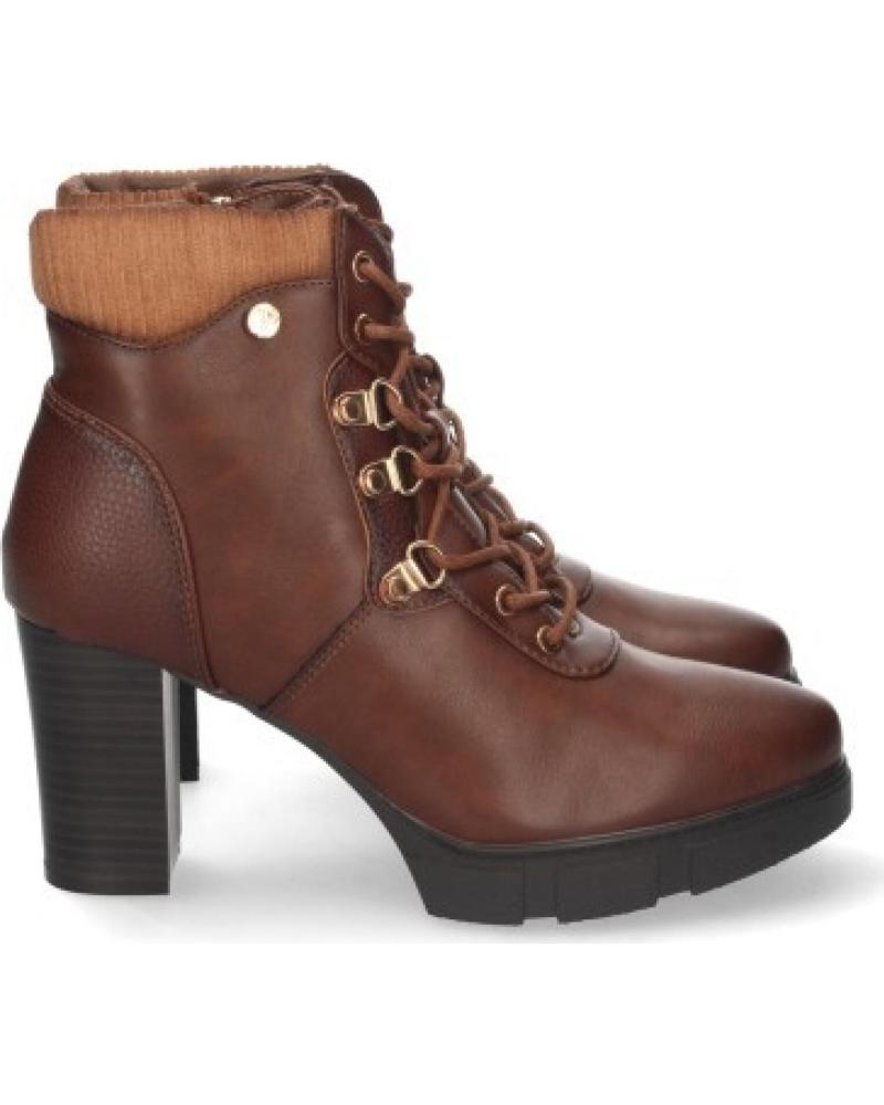 BOTAS DE CAÑA MEDIA MUJER SPORT3PUNTO0 VR2-118 DE CUERO CON TACÓN VARIOS COLORES