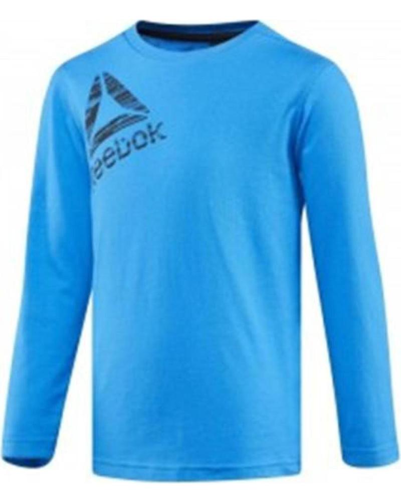 CAMISETA DEPORTIVA MANGA LARGA REEBOK NIÑO B ES LS TEE BQ5140 AZUL