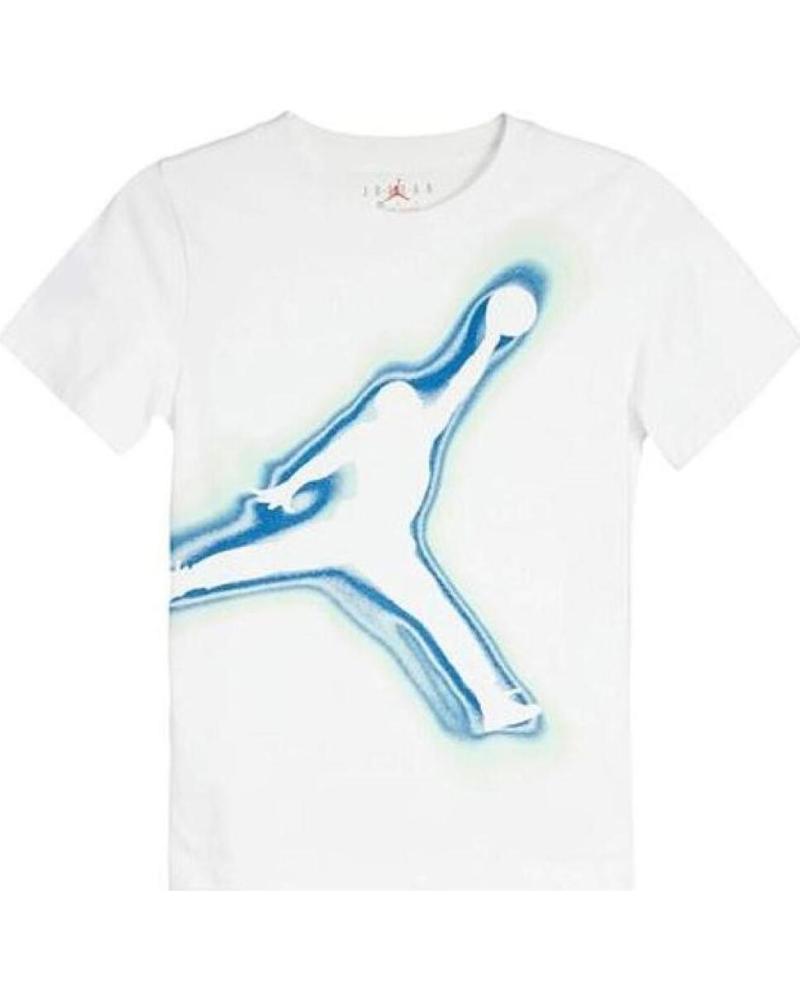 CAMISETA NIKE JORDAN AIR HEATMAP HBR NIÑA BLANCO