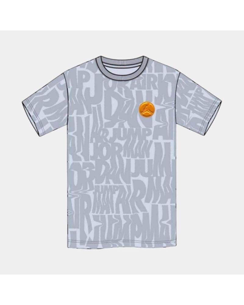 CAMISETA NIKE JORDAN FUEL UP COOL DOWN DROPS NIÑA GRIS
