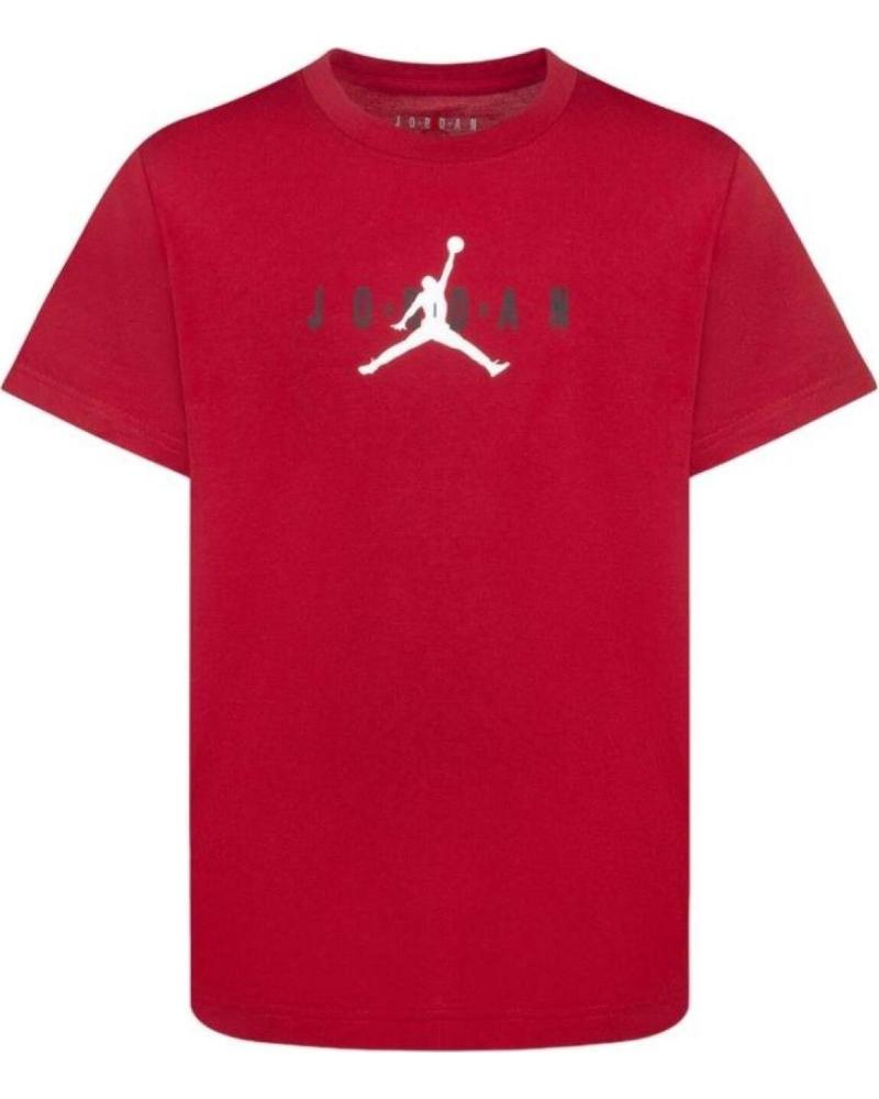 CAMISETA NIKE JORDAN JUMPMAN SUSTAINABLE PARA NIÑO ROJO