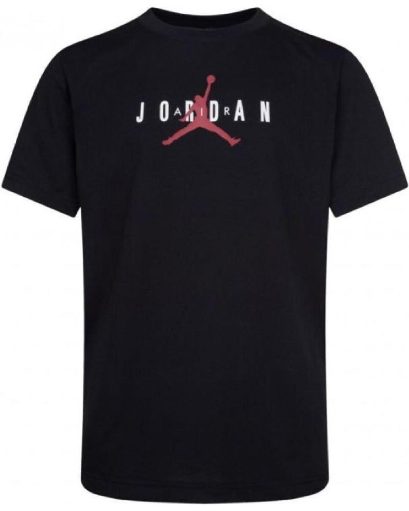 CAMISETA NIKE JORDAN JUMPMAN SUSTAINABLE NEGRA PARA NIÑO NEGRO