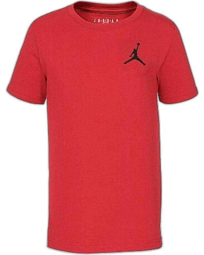 CAMISETA NIKE JDB JUMPMAN AIR EMB NIÑO ROJA ROJO