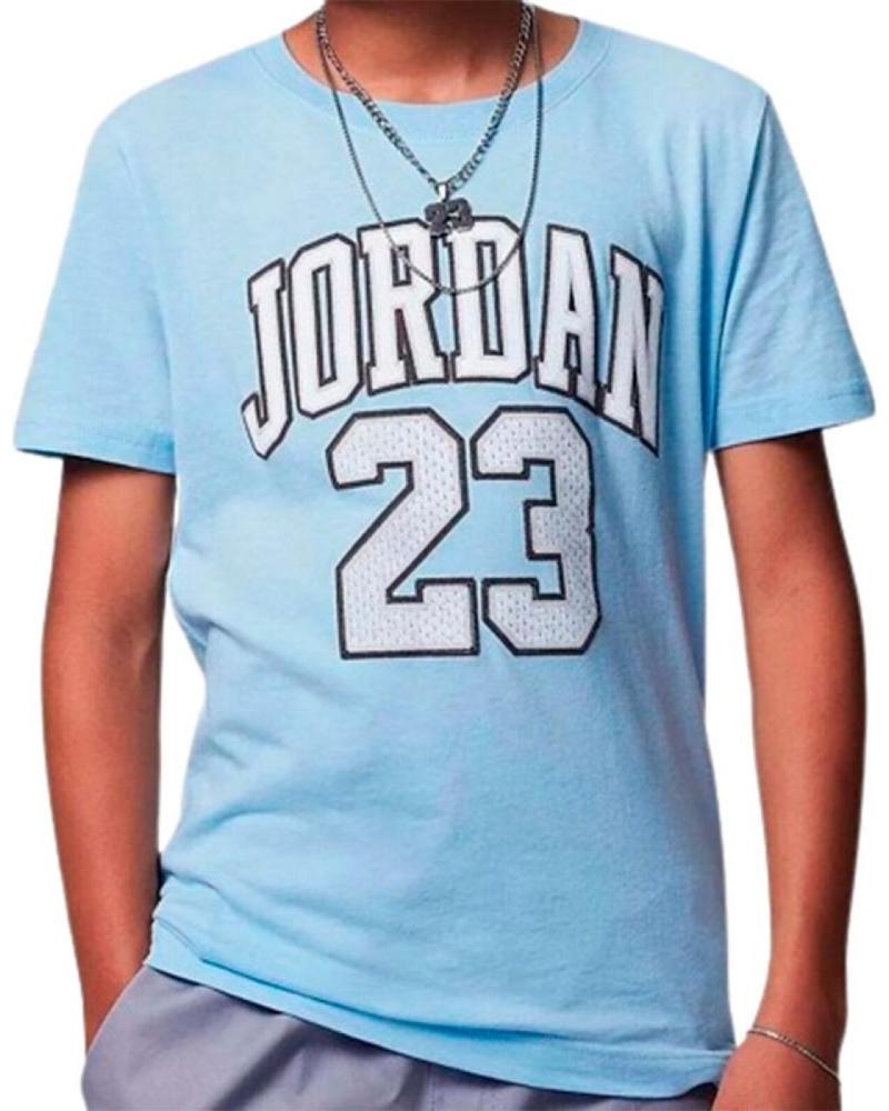 CAMISETA JORDAN PRACTICE FLIGHT NIKE PARA NIÑO AZUL