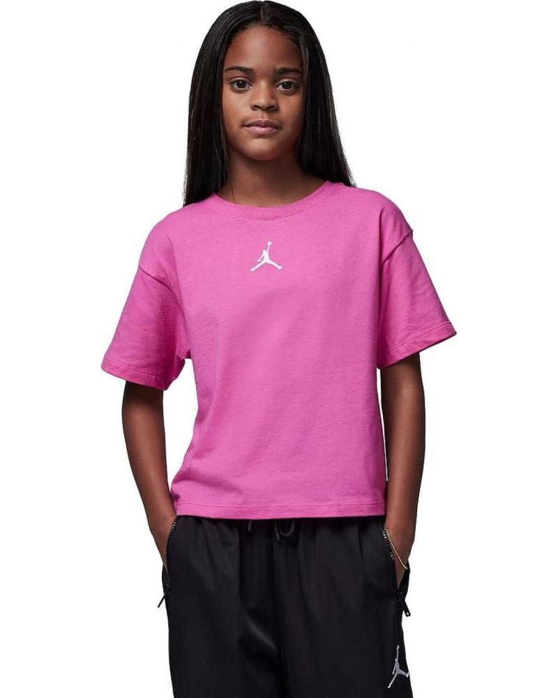 CAMISETA NIKE JORDAN ESSENTIALS JDG 45A770 P5D NIÑA ROSA ROSA