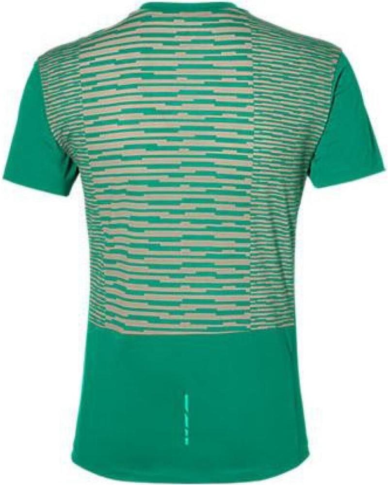 CAMISETA ASICS FUZEX TEE 141238 5007 HOMBRE VERDE VERDE