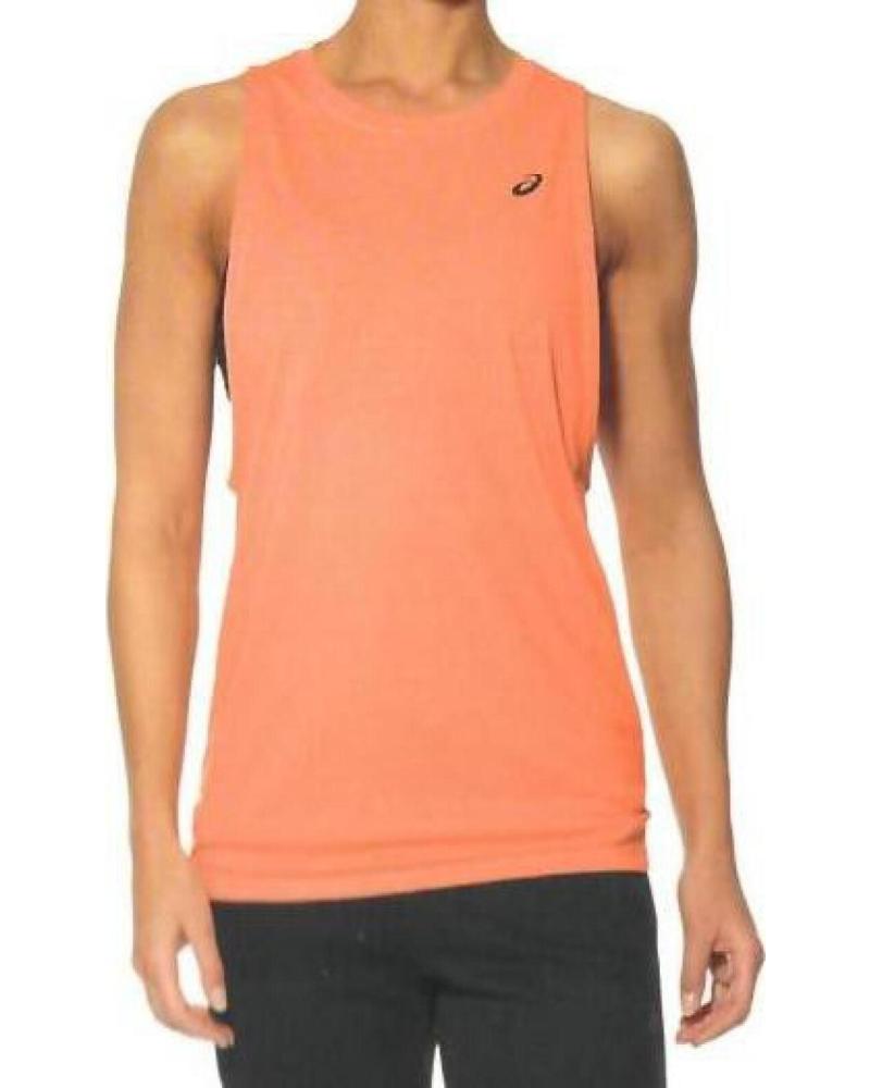ASICS CAMISETA GPX LOOSE SIN MANGAS MUJER NARANJA NARANJA