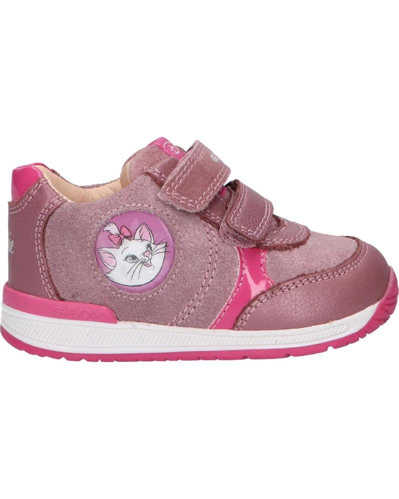 Deportivas de Niña GEOX B260LB 07744 B RISHON C8J8N DK ROSE-FUCHSIA