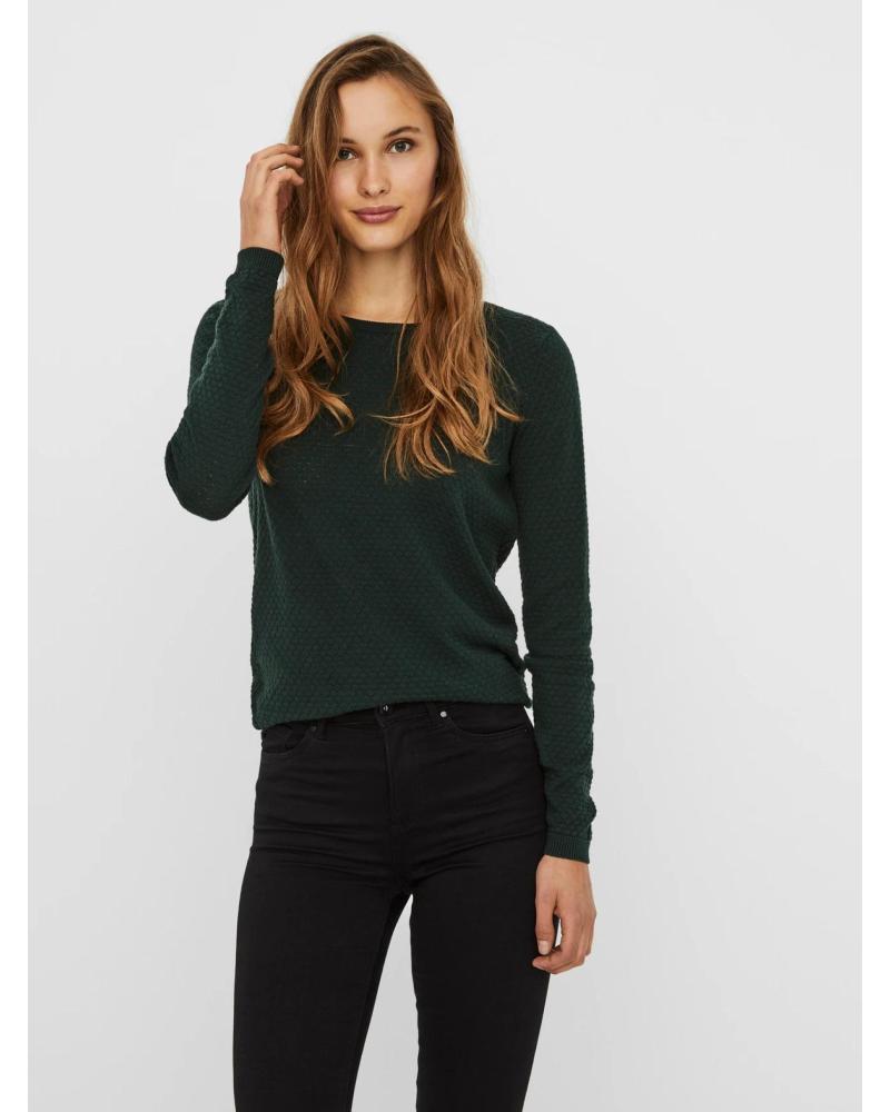 JERSEY DE PUNTO VERO MODA MUJER 10136644 VERDE VERDE