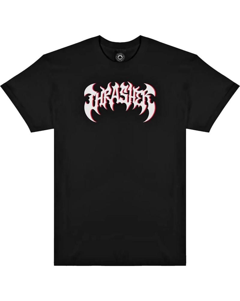 CAMISETA THRASHER HEAVY METAL TEE NEGRA NAN