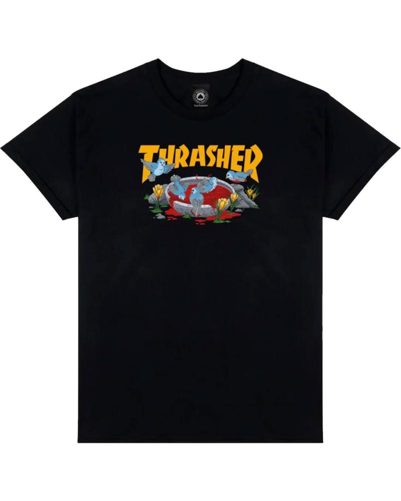 CAMISETA THRASHER BLOOD BATH TEE NEGRA NAN