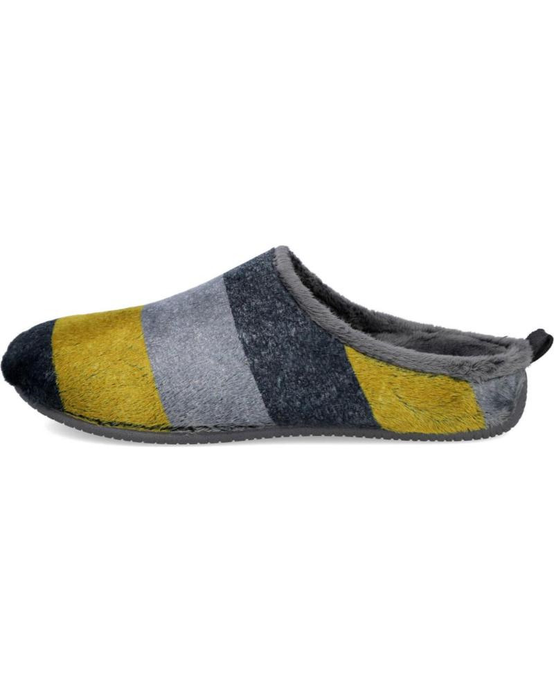 ZAPATILLAS DE CASA GARZÓN 16000-375 HOMBRE GRIS GRIS
