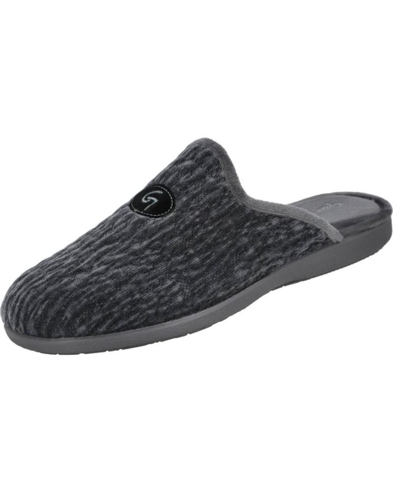 ZAPATILLAS DE CASA HOMBRE GARZON 6001-592 GRIS GRIS