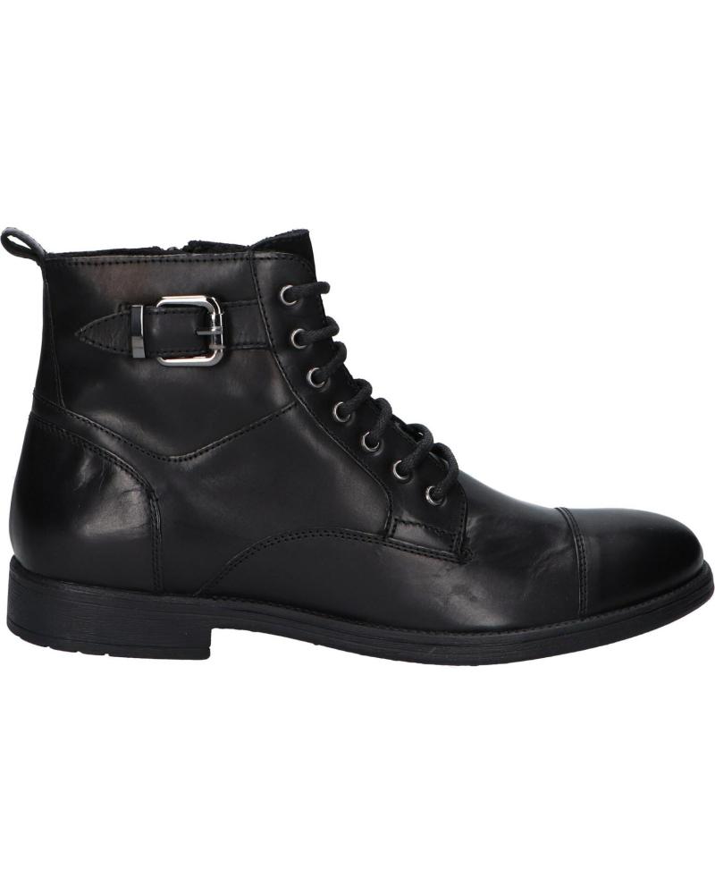 BOTAS GEOX U JAYLON HOMBRE PIEL NEGRA C9999 BLACK