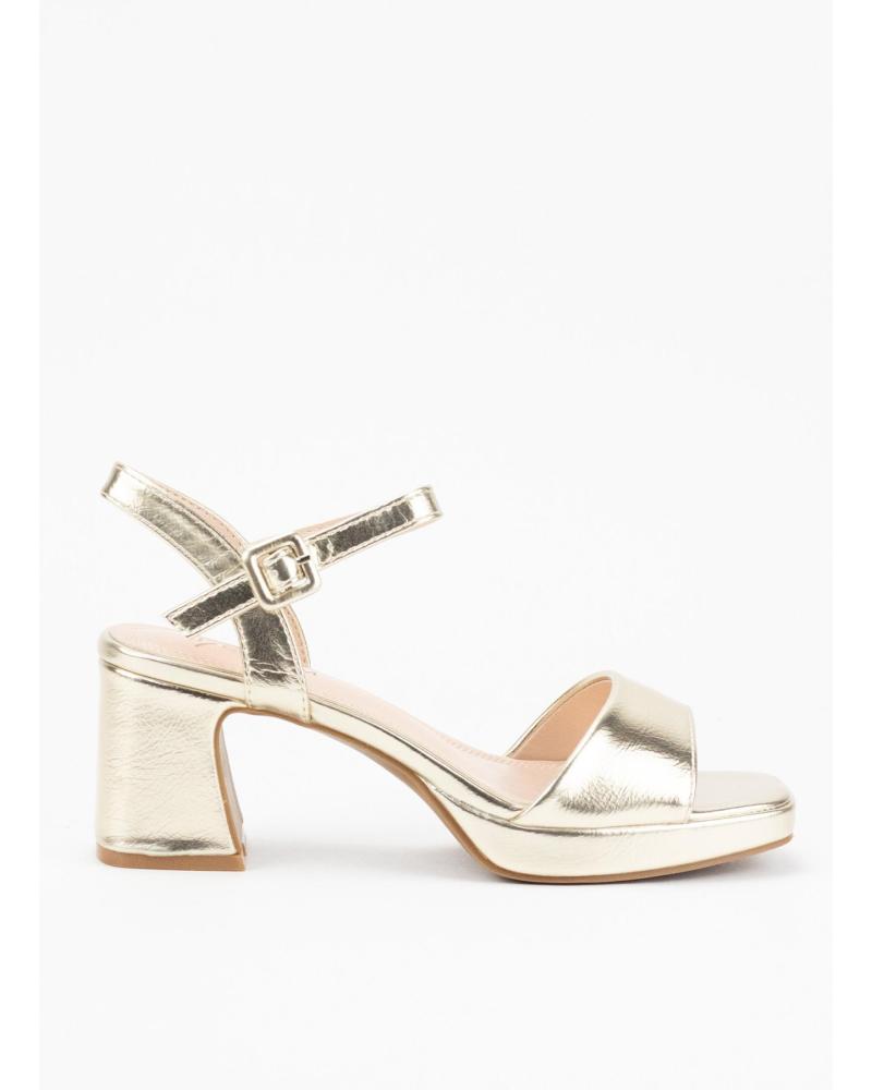 SANDALIAS DE VESTIR KESLEM W18-155 MUJER ORO ORO