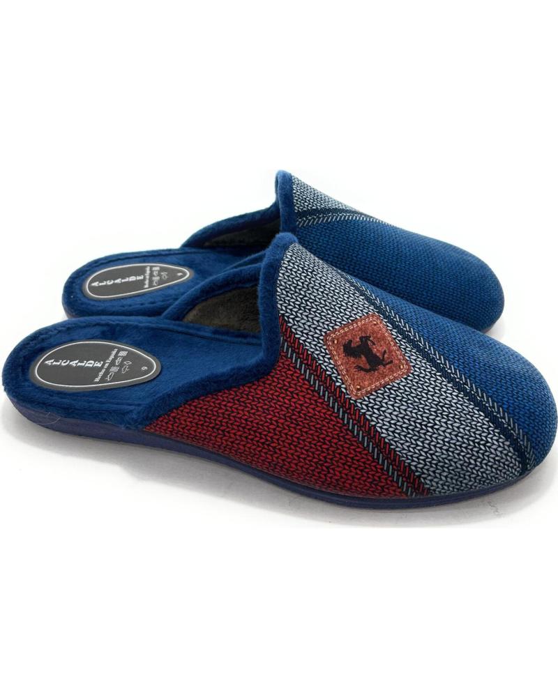 ZAPATILLAS DE CABALLERO ALCALDE CONFORT AZUL AZUL