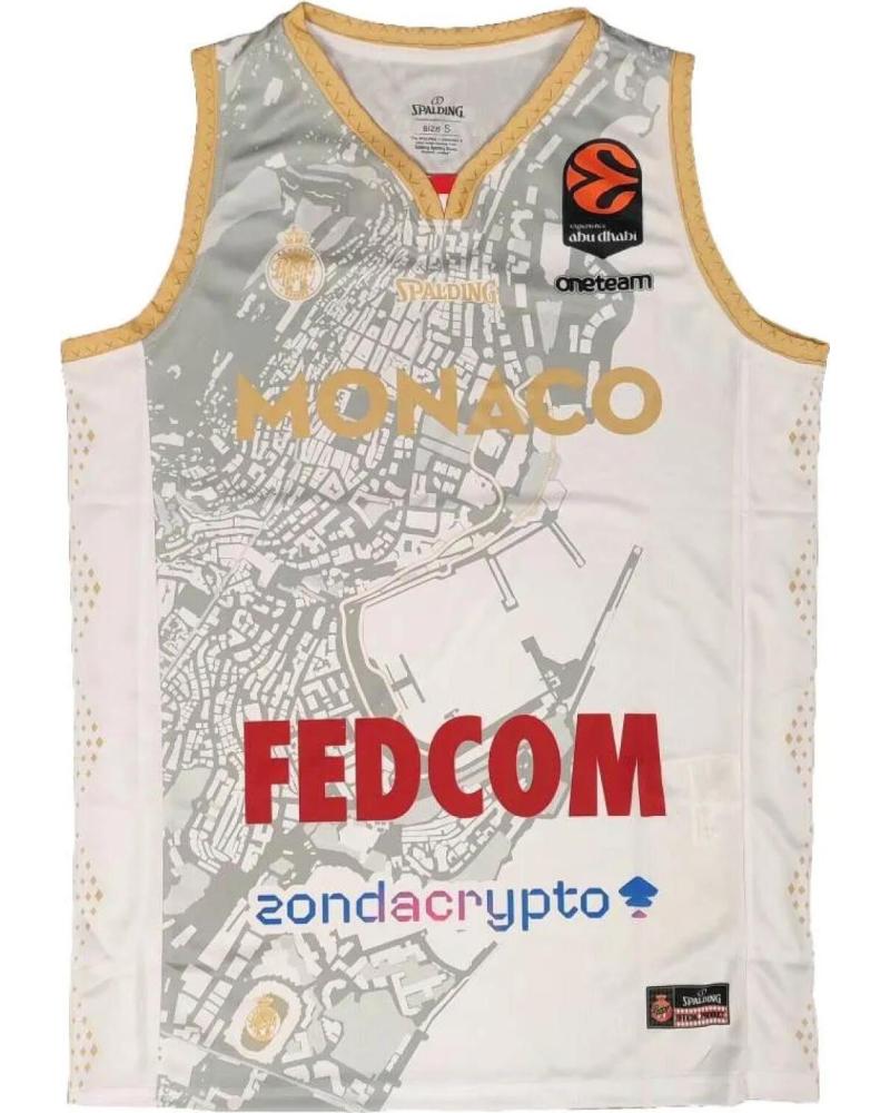 CAMISETA SPALDING AS MONACO EUROLEAGUE HOMBRE 1