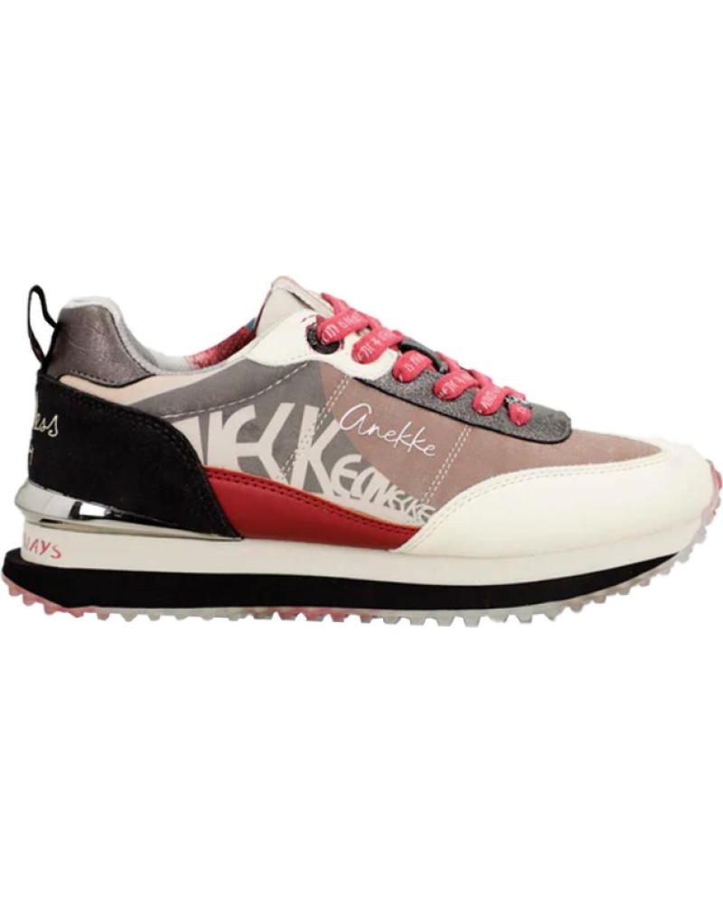 ZAPATILLAS ANEKKE NEW YORK URBAN STYLE BLANCO-ROSA