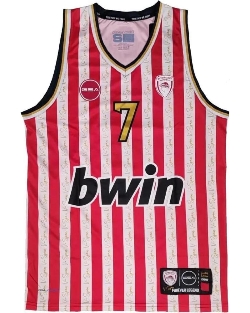 CAMISETA GSA VASILIS SPANOULIS OLYMPIACOS TRIBUTE SWINGMAN HOMBRE 1