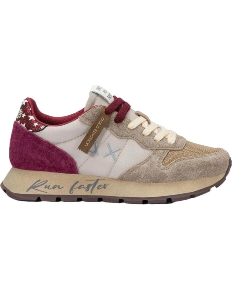 ZAPATILLAS CASUAL SUN68 SCPZ45207 MUJER BEIGE BEIGE