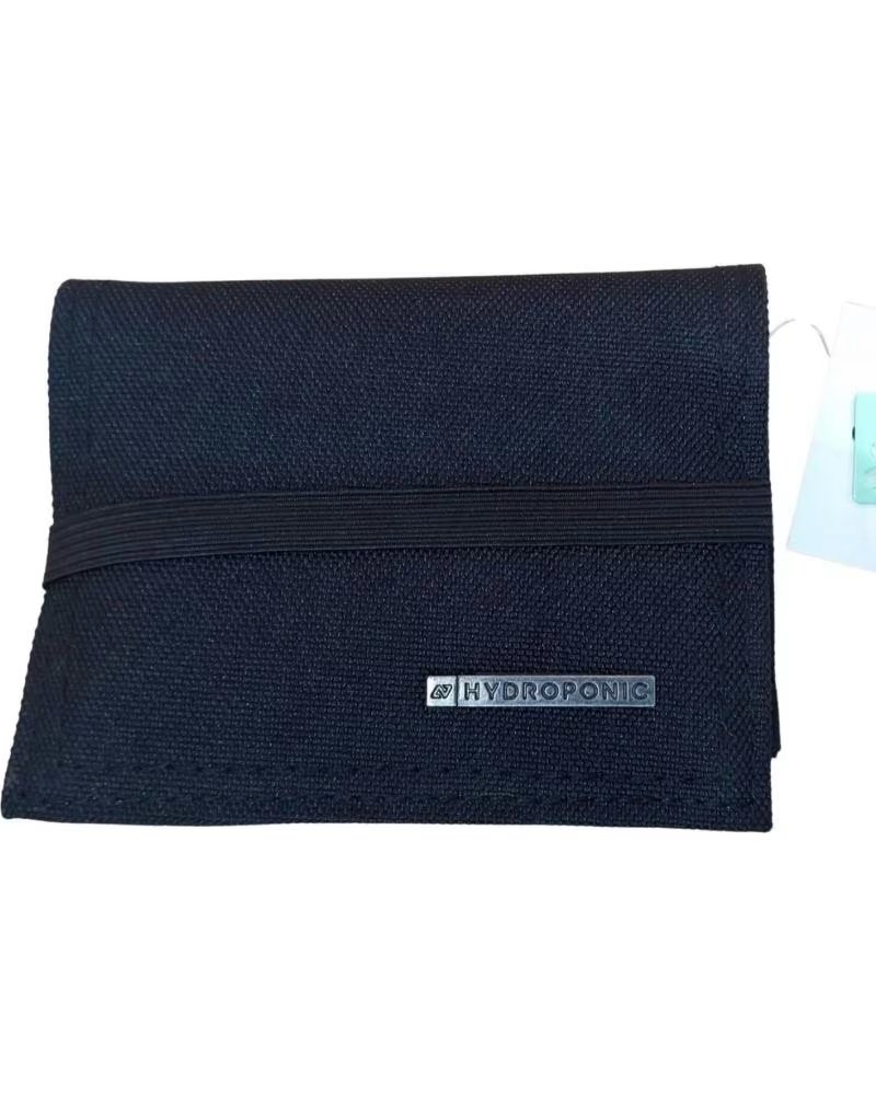 Cartera Hydroponic Bg Augusta Unisex Negra con Detalles Fluor Negro