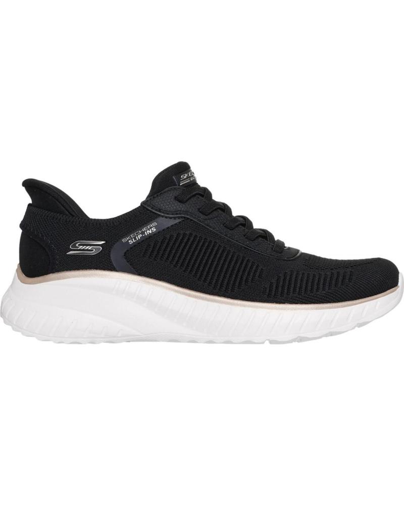 ZAPATILLAS SKECHERS SQUAD CHAOS MUJER NEGRO NEGRO