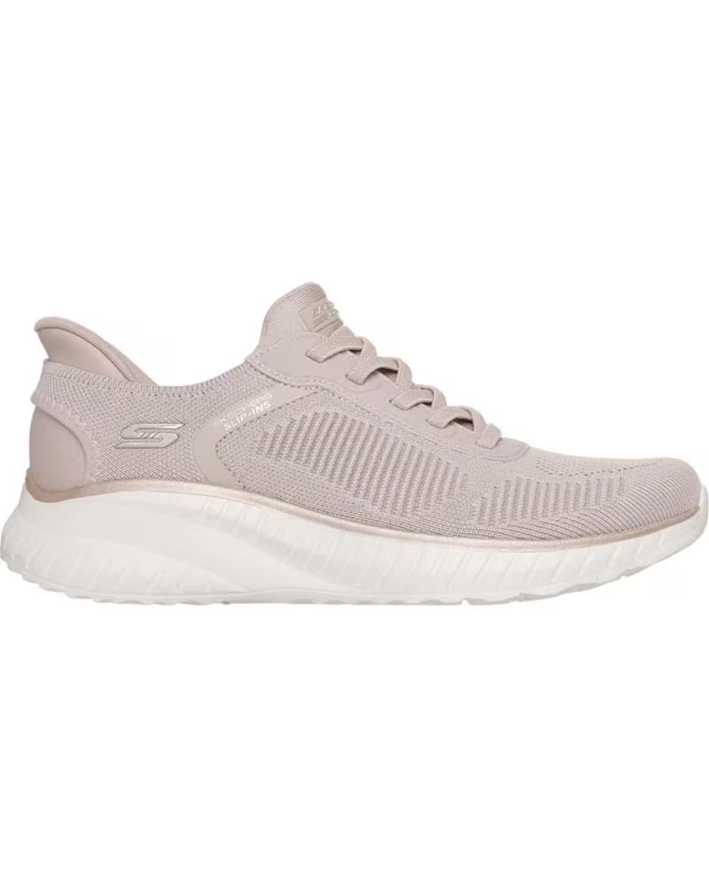 Zapatillas Skechers Bobs Sport Squad Slip-ins 117497-NTGD Nude