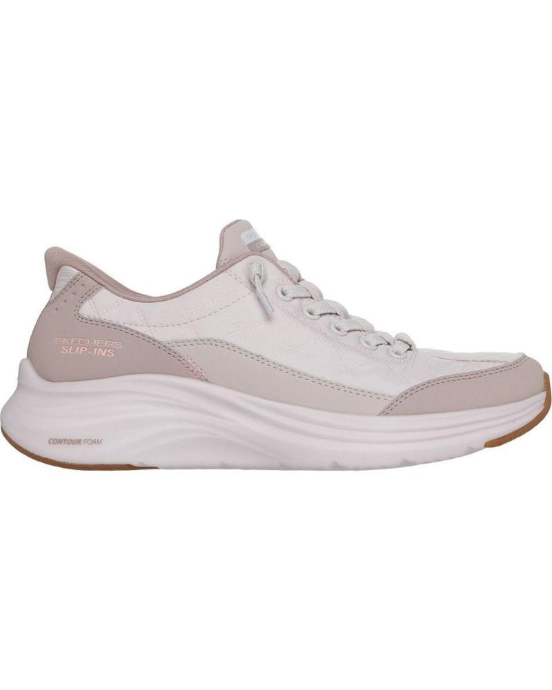 ZAPATILLAS CASUAL SKECHERS 150404 SLIP-INS MUJER NUDE NUDE