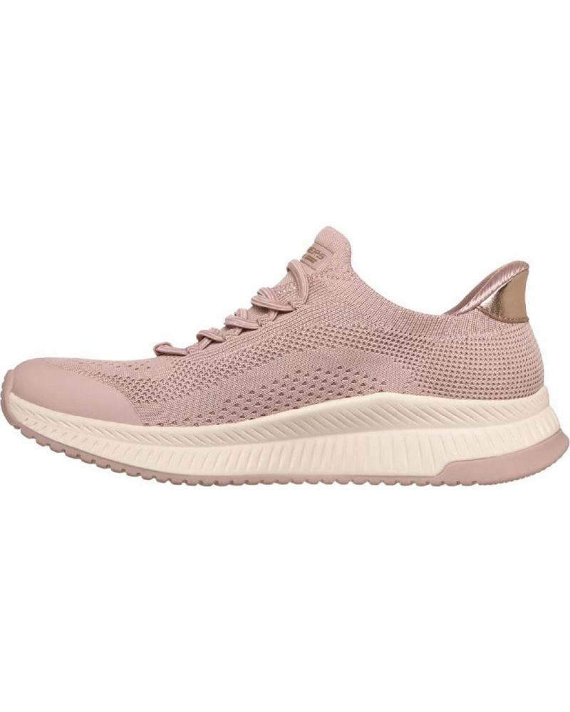 SKECHERS 117743 ZAPATILLAS CASUAL MUJER SLIP-INS ROSA ROSA