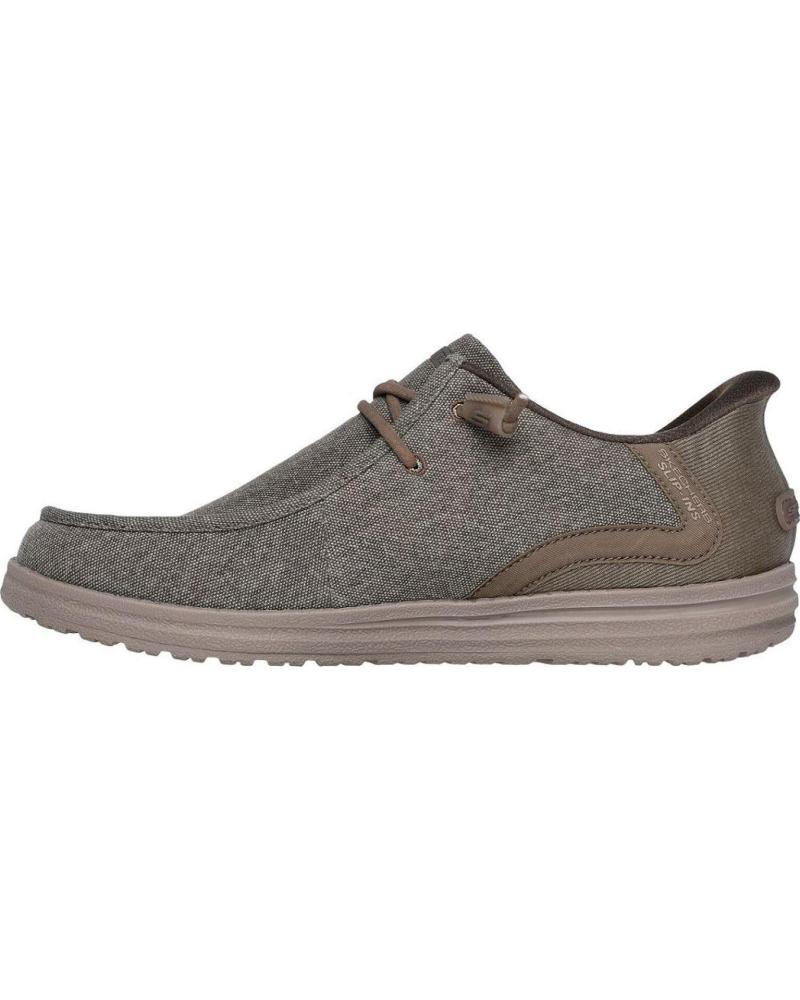 SKECHERS 210959 ZAPATILLAS CASUAL HOMBRE SLIP-INS KAKI KAKI
