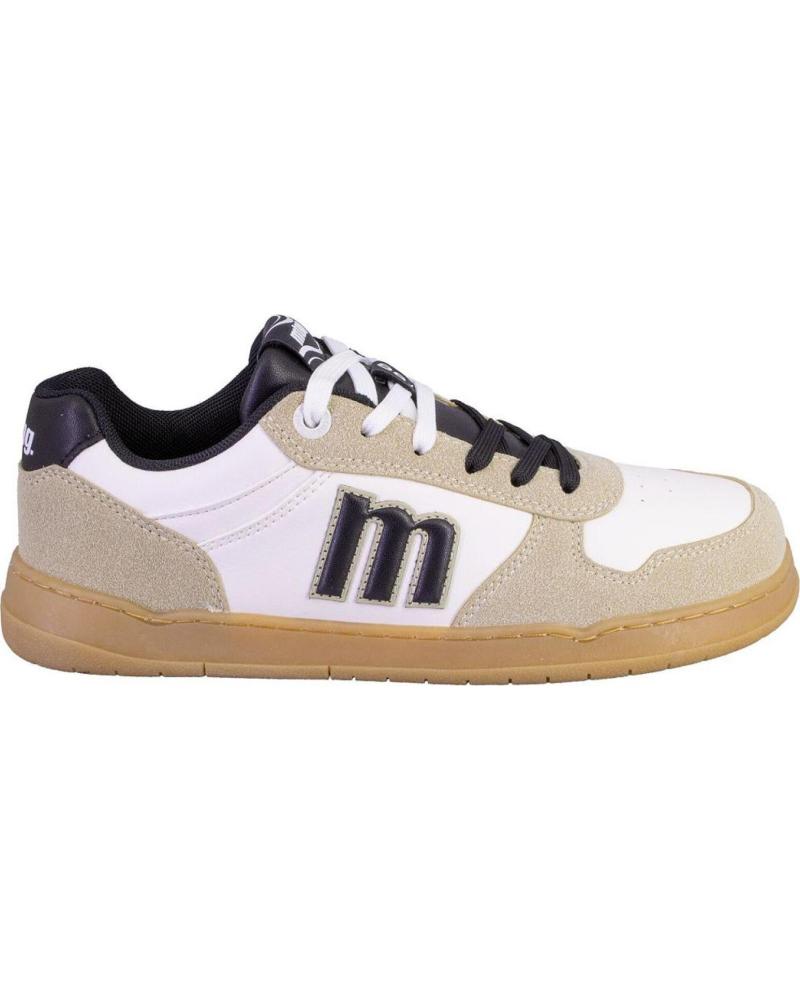 ZAPATILLAS CASUAL MTNG MUSTANG 84766PLITY HOMBRE BLANCO Y BEIGE BLANCO Y BEIGE