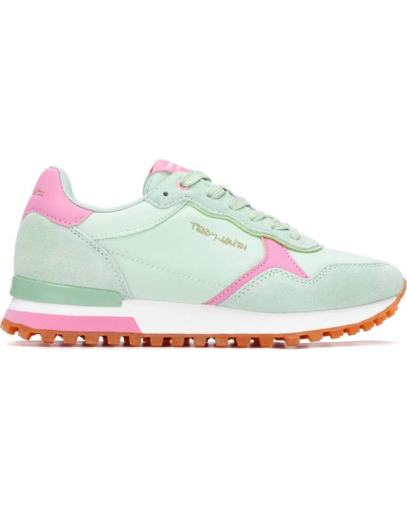 ZAPATILLAS CASUAL MUJER TEDDY SMITH 120515 AQUA AQUA