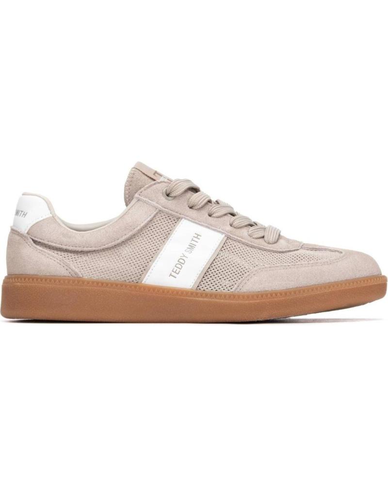 ZAPATILLAS CASUAL TEDDY SMITH 120521 MUJER BEIGE