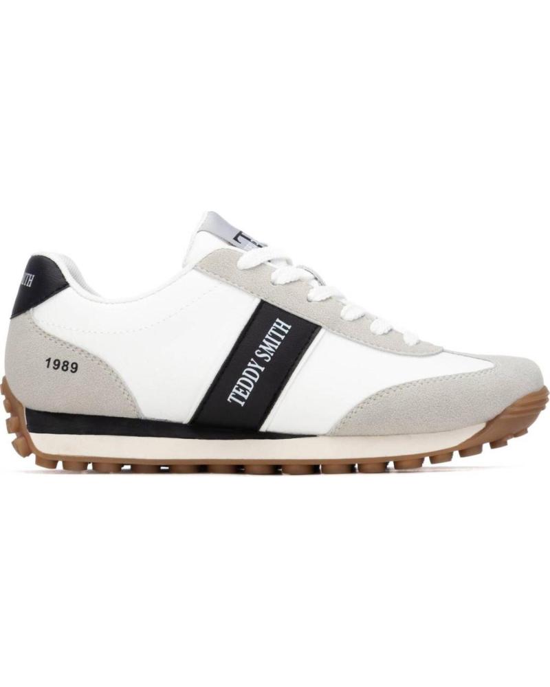 ZAPATILLAS CASUAL TEDDY SMITH 120548 MUJER BLANCO BLANCO