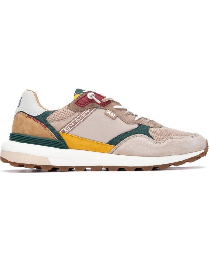 ZAPATILLAS CASUAL XTI HOMBRE 145717 BEIGE BEIGE