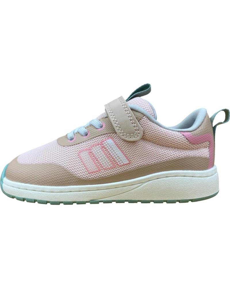ZAPATILLAS DEPORTIVAS MTNG NIÑA ROSA CON CIERRE DE VELCRO ROSA