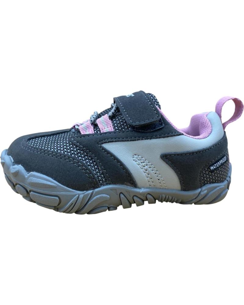 ZAPATILLAS HI-TEC FIGARO JUNIOR NIÑA GRIS