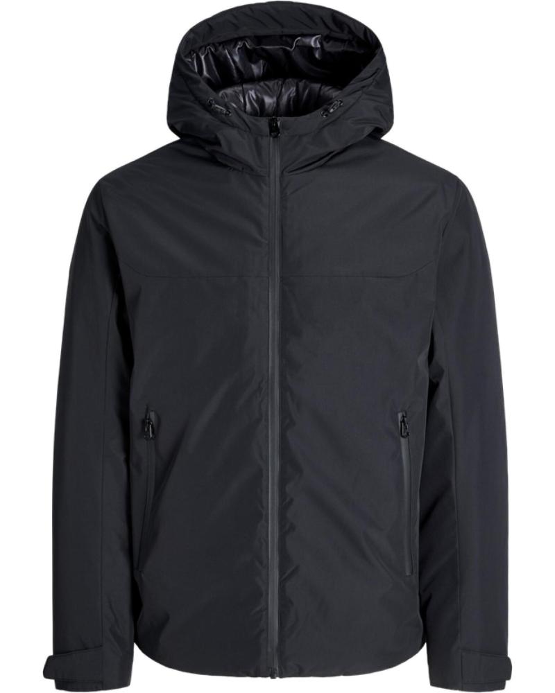 CHAQUETA JACK JONES JJEBRANDON TRANSITIONAL HOMBRE NEGRO NEGRO