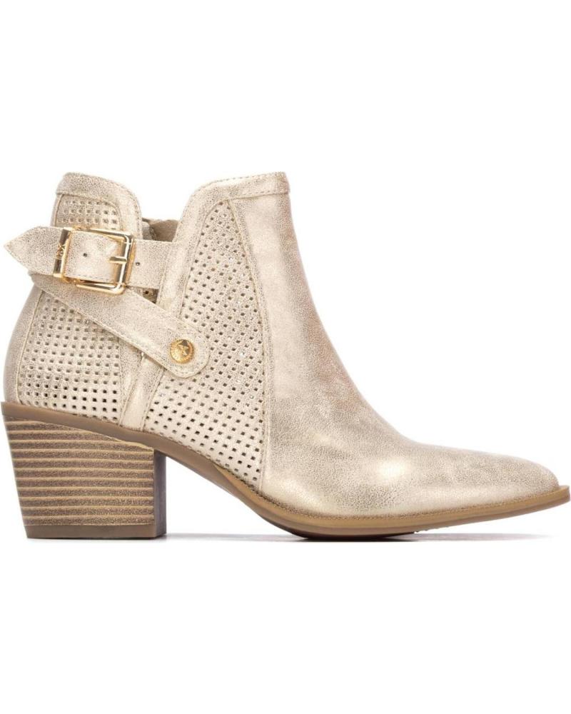 BOTAS XTI MODELO 145265 PARA MUJER TACÓN ORO ORO