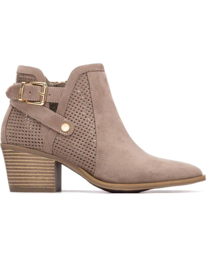 BOTAS XTI MODELO 145265 CAÑA BAJA MUJER TACÓN TAUPE TAUPE