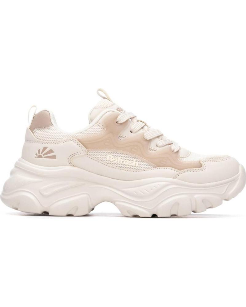 REFRESH 175048 ZAPATILLAS CASUAL BEIGE MUJER BEIGE