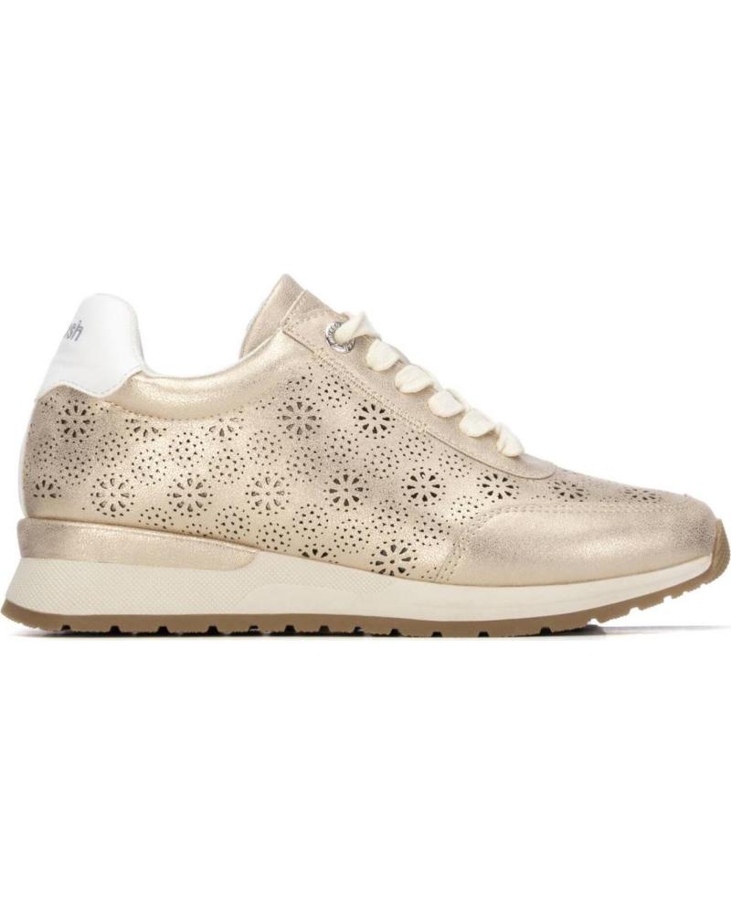 ZAPATILLAS CASUAL REFRESH 175131 CON ESTAMPADO PARA MUJER ORO ORO