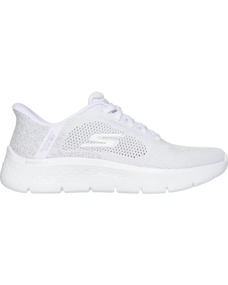Skechers Go Walk Flex Slip-ins Mujer Blanco Blanco